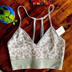 Adjustable T back Bralette by Anthropologie